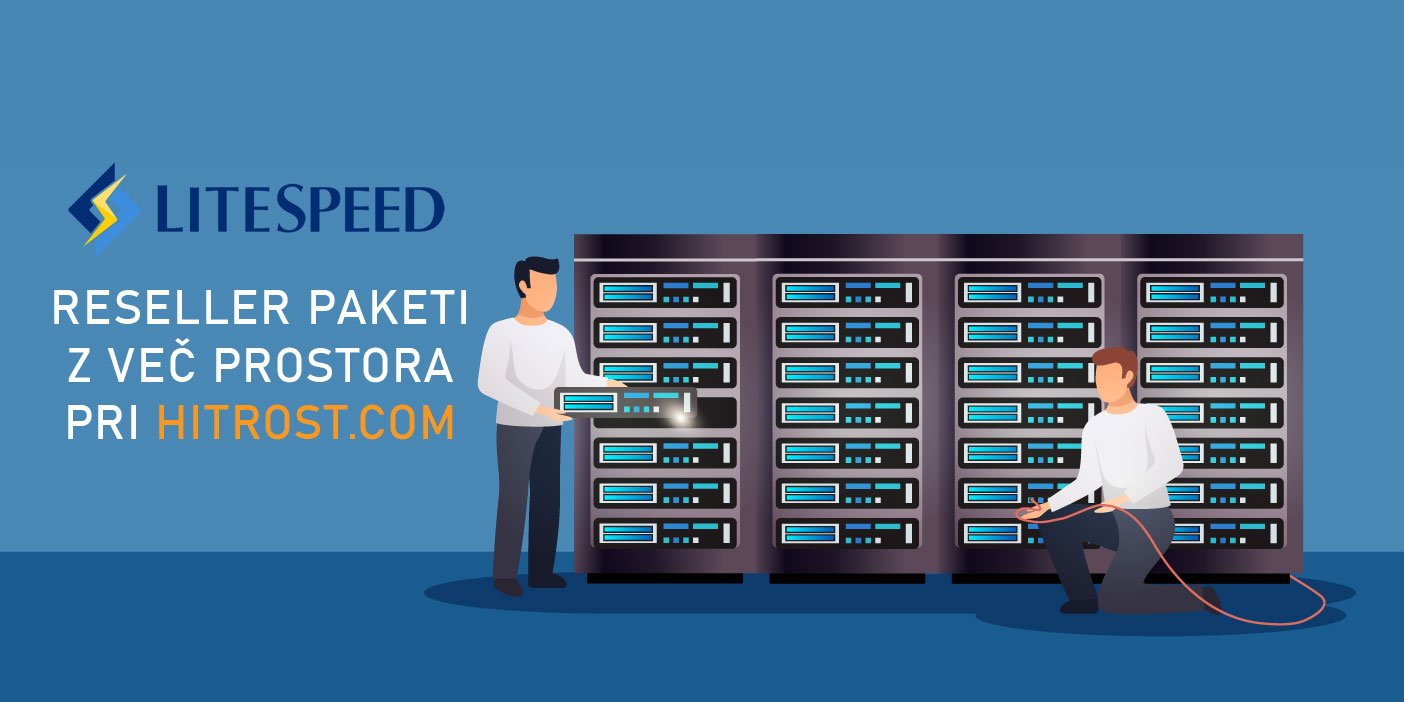 LiteSpeed RESELLER GOSTOVANJE do 220 GB SSD